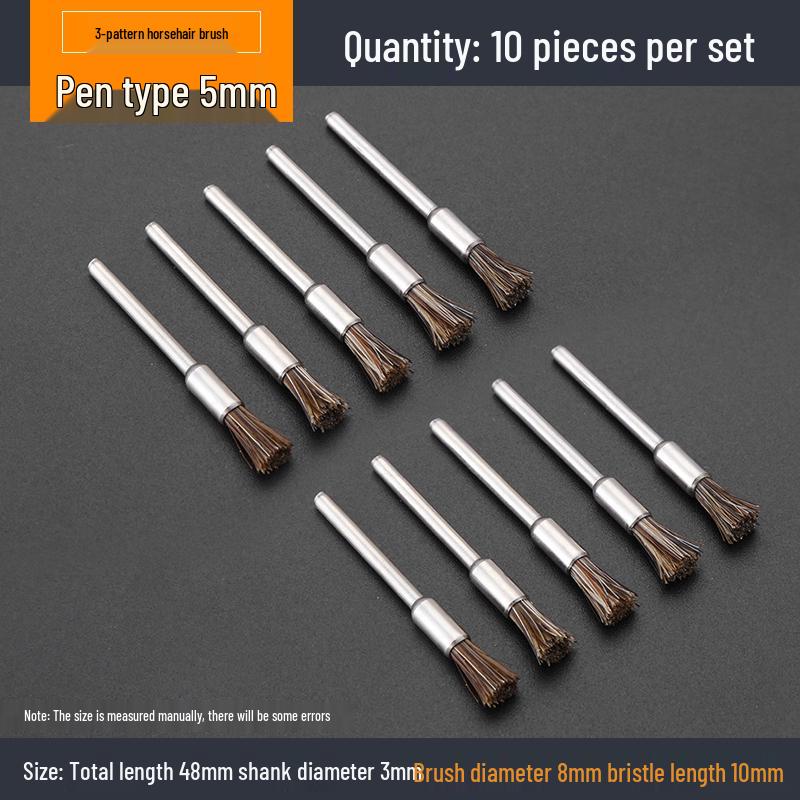 Electric Grinder Steel Wire Brush Polishing Head for Rust Removal and Walnut Polishing