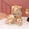 European Round Ribbon Handle Gift Box - Perfect for Weddings, Birthdays, and Festive Celebrations