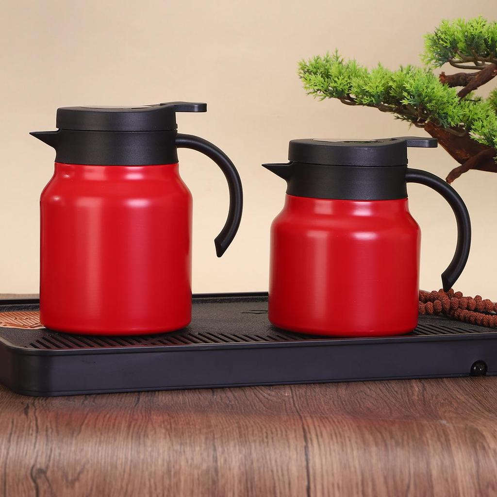 316 Stainless Steel Insulated Tea Brewer with Smart Temperature Display