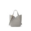 Toff Loadstone Wrap Light Shrink Tote Cowhide One Gray & Tote, (M), Bag/Handbag, Leather, Size, Ash/Light