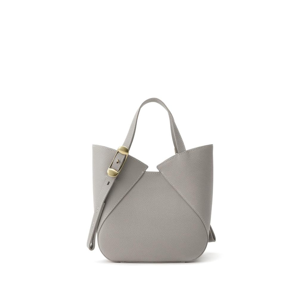 Toff Loadstone Wrap Light Shrink Tote Cowhide One Gray & Tote, (M), Bag/Handbag, Leather, Size, Ash/Light