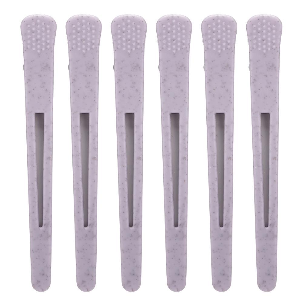 Wheat Straw No-Crease Duckbill Hair Styling and Sectioning Clip