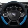 DERMAY Car Steering Wheel Cover for Dacia Sandero Stepway Logan Dokker Duster Jogger Spring Lodgy Bigster Auto Accessories
