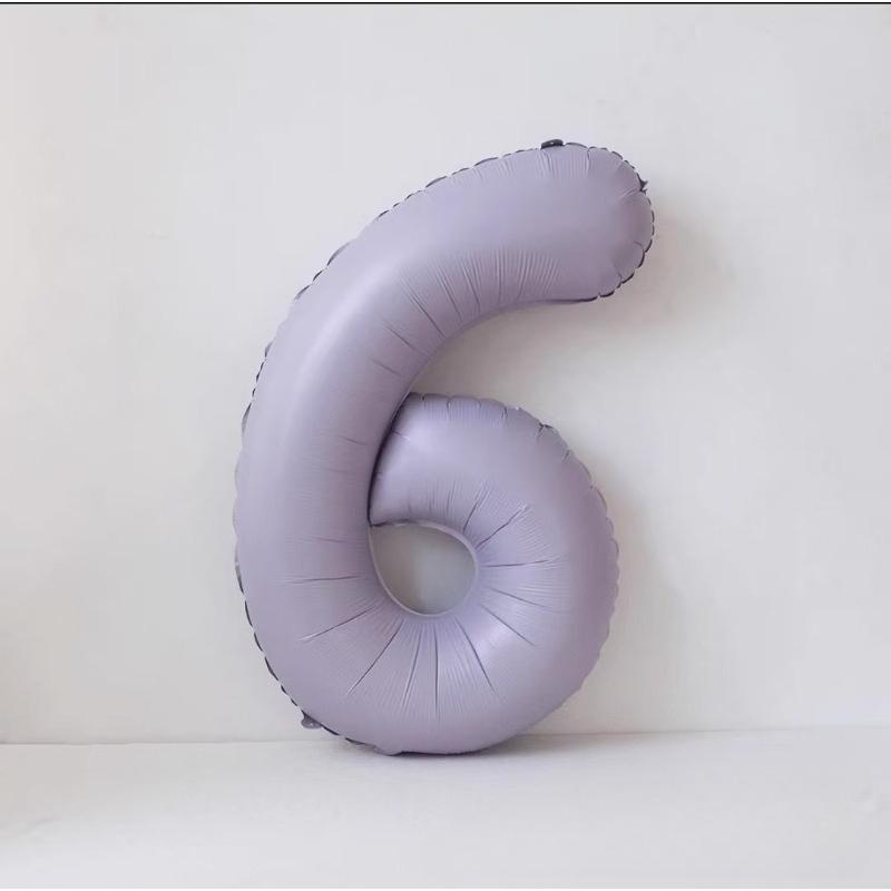 32inch Gold Rose Blue Silver Number Aluminum Film Balloons Digital Baby Shower Christmas Wedding Happy Birthday Party Decoration