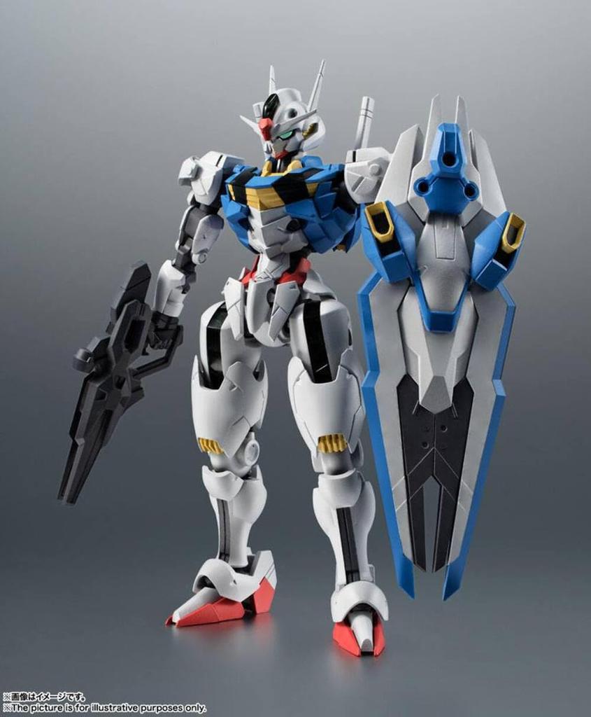TAMASHII NATIONS ROBOT SPIRITS Mobile Suit Witch of Mercury Gundam Aerial 125mm ABS PVC painted articulated figure Gundam [SIDE MS] ver. A.N.I.M.E.