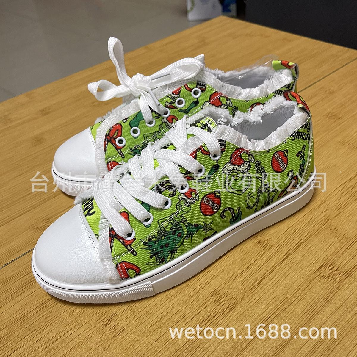 

Холщовые туфли женские повседневные спортивные балетки с мультяшным принтом кошки и собаки, одинарные туфли 43 US10.5