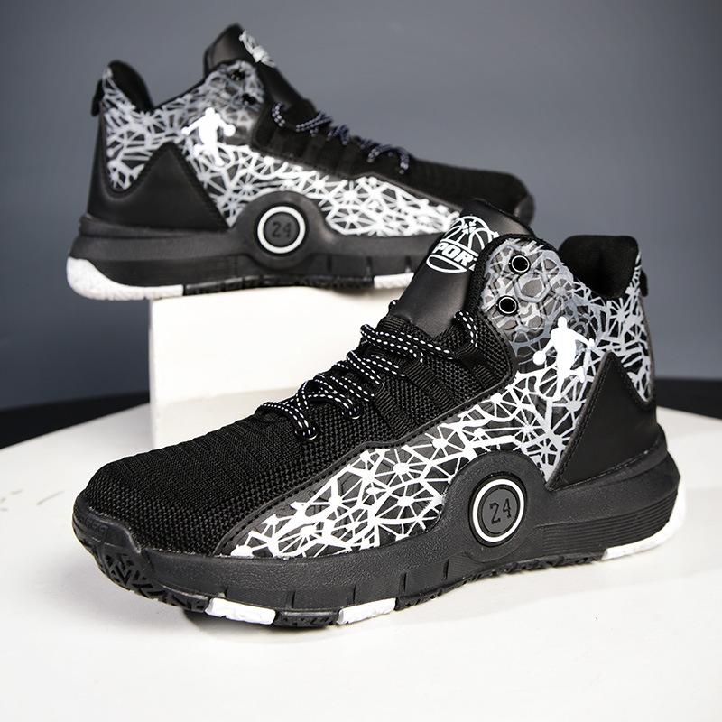 Basketball shoes are hot in the city, sports running shoes, raw marshmallows, colorful low-top sneakers, friction sound
