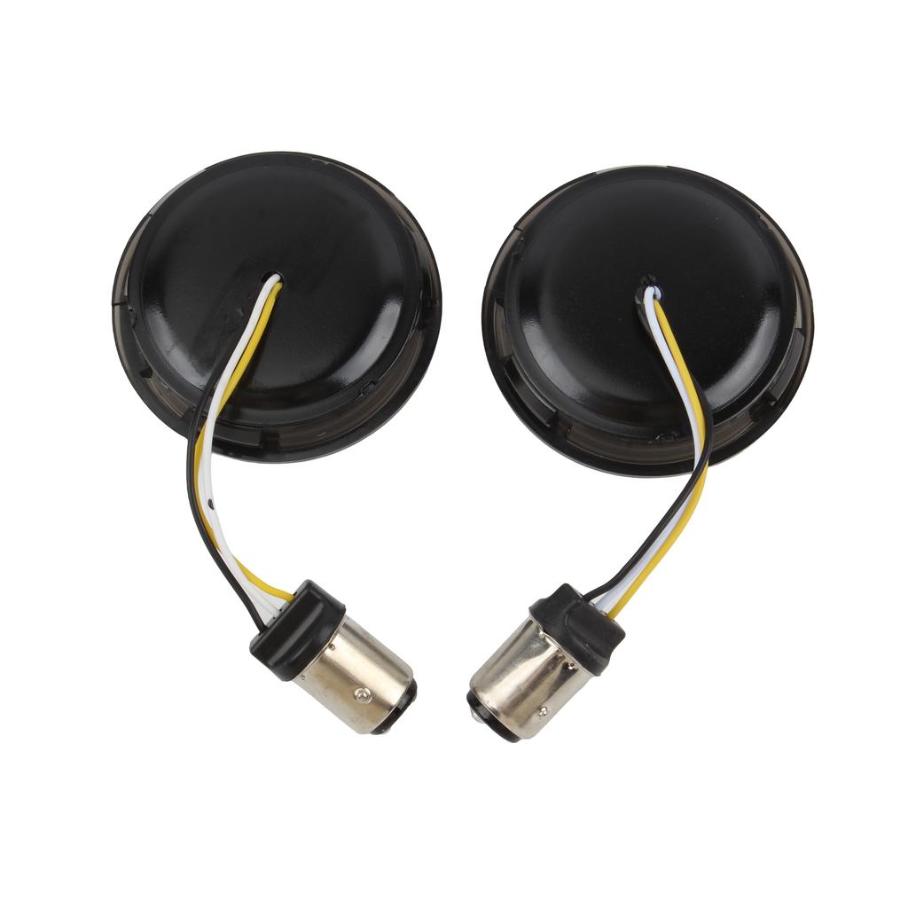 Motorcycle LED Turn Signal Bullet Style 1156 1157 Brake Indicator For Harley Dyna Touring Street Glide Road King Rider FXLRST