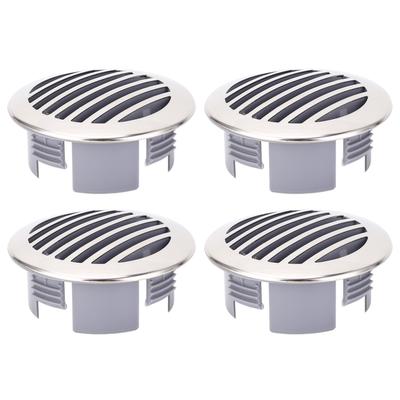 4 stuks Boten Luchtstroom Ventilatieafdekking 3.5in 316 Roestvrij Staal Hoogglans Gepolijste Dop voor Jachten RV's