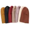 Ear Protector Knitted Pullover One Hole Windproof Mask Knitted Hat Winter Ski Wool Hat Women