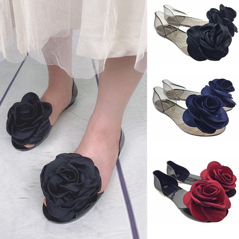 Ladies Fish Mouth Shoes Four Seasons Single Shoes Soft And Comfortable Outdoor Versatile