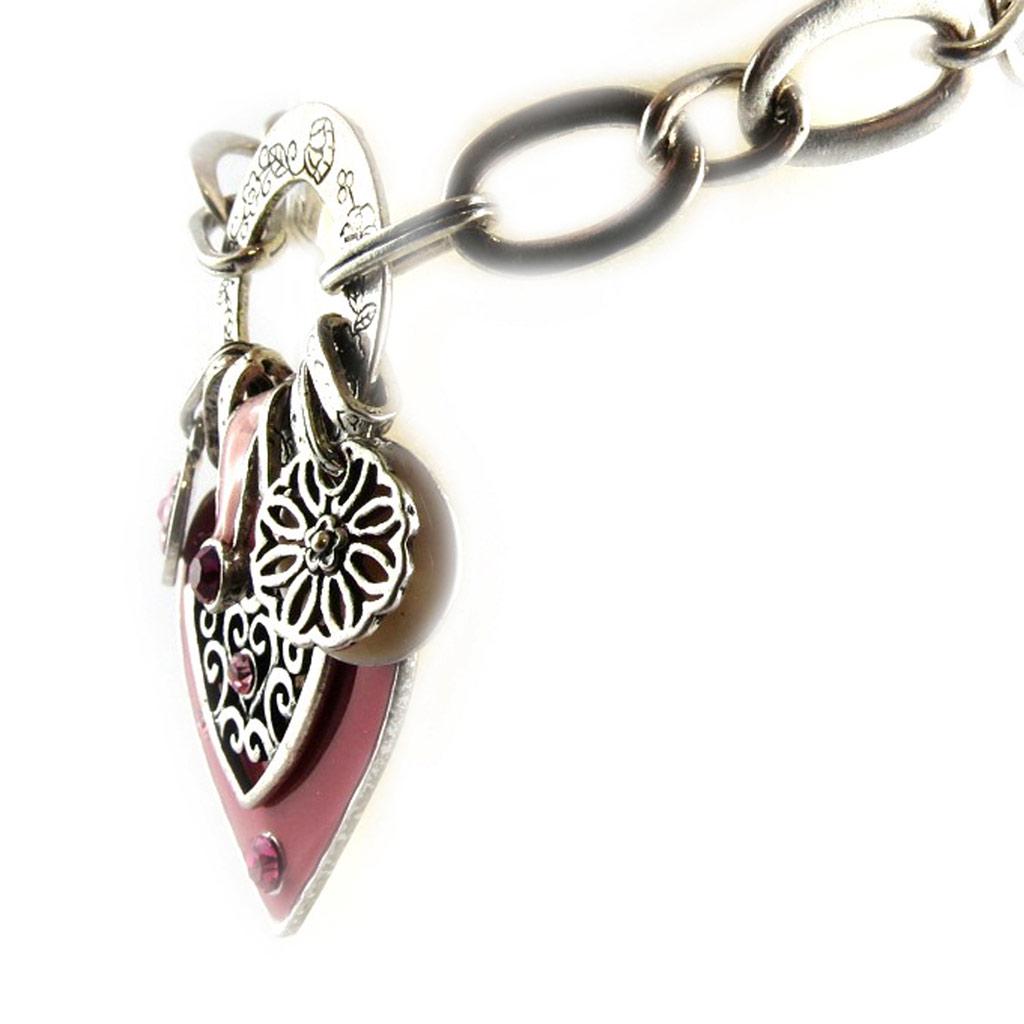 Les Trésors De Lily [E6972] - Designer Bracelet 'Babouchka' Cherry