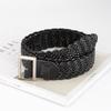 Women's Korean Style Fashion Braided Belt Fashionable Versatile Dress Accessories Without Punching Women's Belt