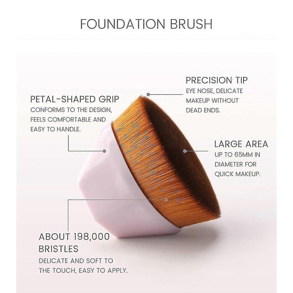 2pcs Foundation Brush +