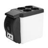 12V 6L Portable Car Refrigerator   Multi Functional Food Drinks Warmer Cooler Fridge