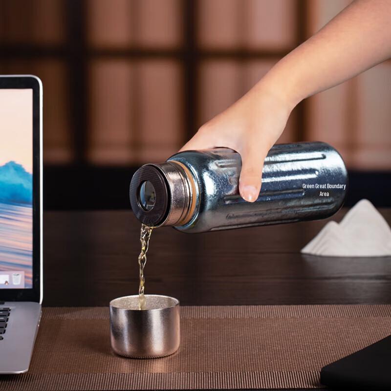 Mendashi Full Titanium Tea Infuser Travel Mug