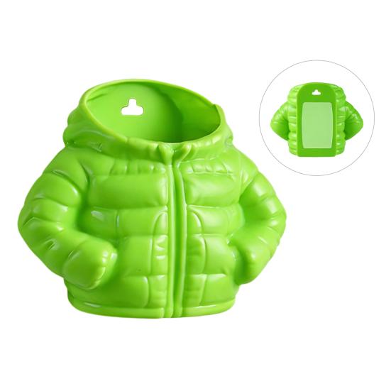 Magnetic Puffer Jacket Pen Holder, Cute Desk Organizer for Office, Novelty Stationery Holder for Pens Pencils Markers Small Item