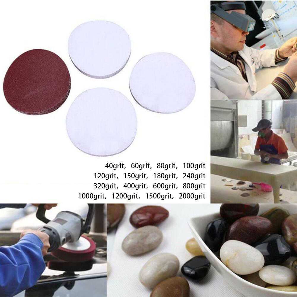 10pcs Sandpaper 5inch/125mm 40-2000Grit Disk Sand Sheets Sandpaper Polishing
