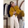Women's American Design Stand-Up Collar Short Windbreaker Jacket - Spring 2025 Loose Fit