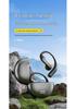 M118 AI Smart Translation Earbuds with Long Battery Life and Display, Semi-in-ear, Ear-hook Bluetooth.