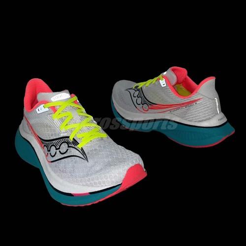 Saucony Endorphin Speed 5 White Black Aqua Coral Men Running Shoes S21007-97