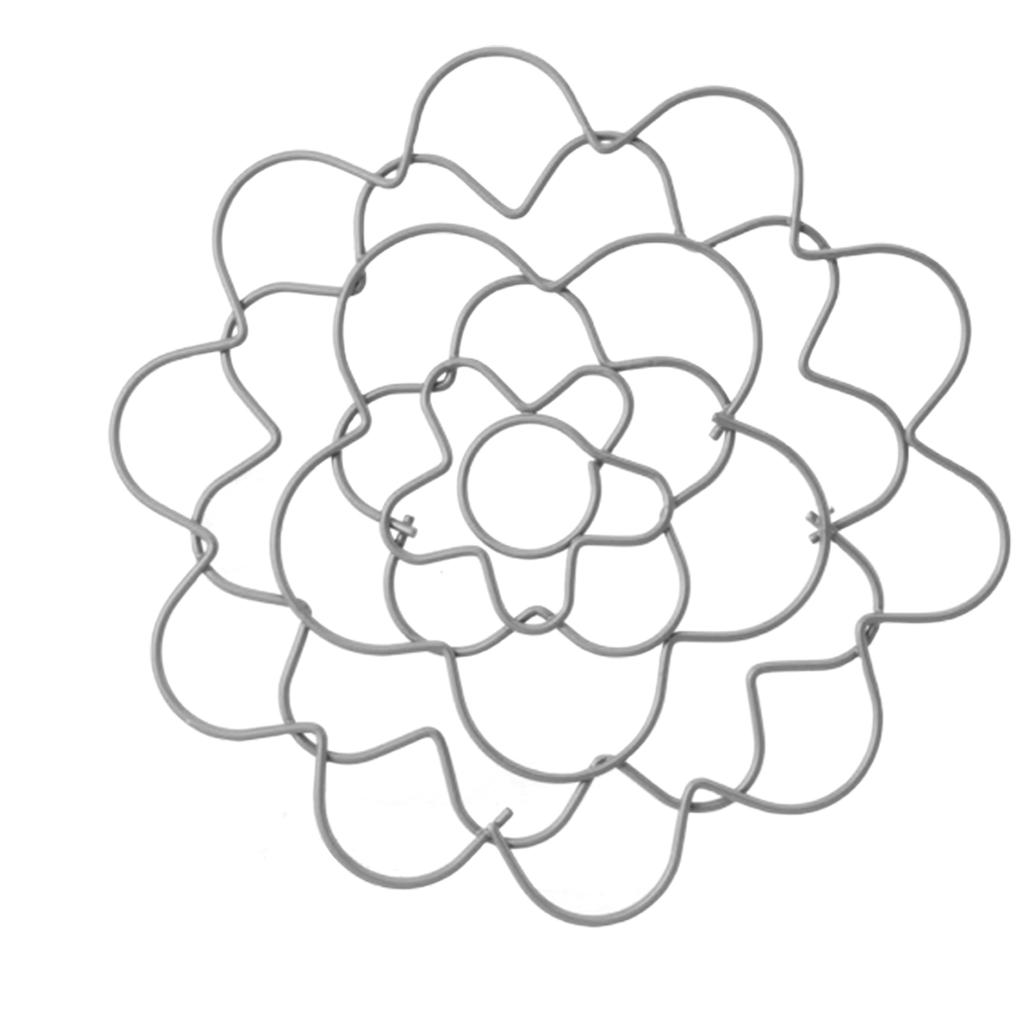 Flower Arrangement Holder Flower Grid Reusable Flower Frogs Wire Arranger Iron Flower Lid Arranger for Vase Flower Stems