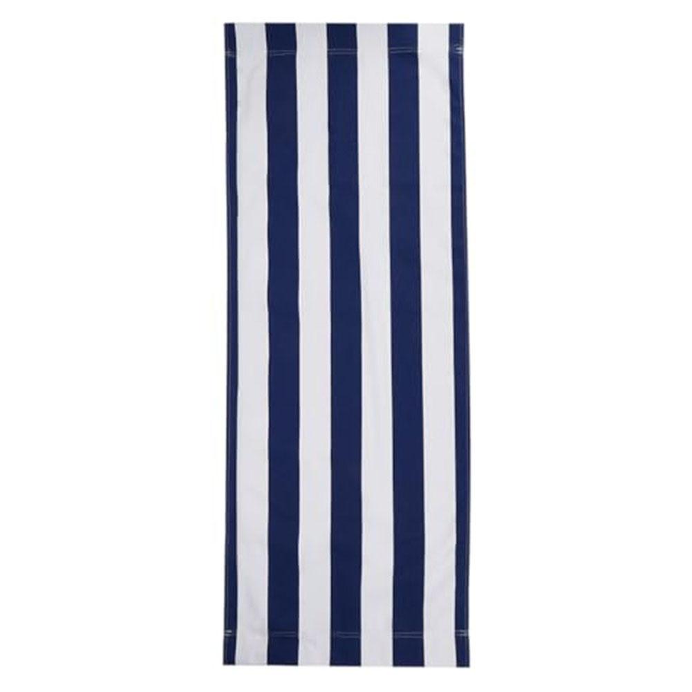1/2Pcs Beach Chair Cover Beach Lounger Replacement Cloth Polyester Fabric 120x44cm White And Blue Striped Picnic Chairs Cover