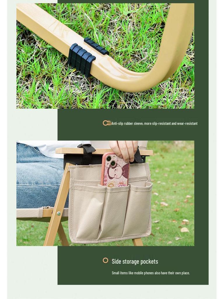 Kermit Outdoor Folding Chair: Camping, Fishing, and Beach Stool