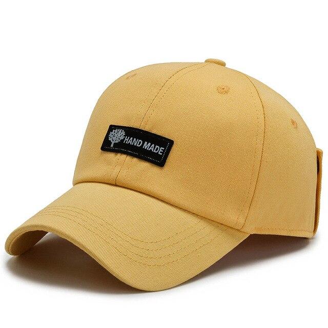 Acheter Casquette de Baseball unisexe, chapeau uni incurvé, pare-soleil d'extérieur, anti-poussière, couleur unie, mode, casquette de loisirs réglable pour hommes et femmes
