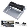 Heavy Duty Boat Trailer Rollers with Bracket Galvanized Steel Rubber Keel Effort Saving Assembly Kit for Smooth Watercraft Trans