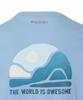 DISCOVERY EXPEDITION Uni Sunrise Graphic Short Sleeve T-Shirt (Blue)