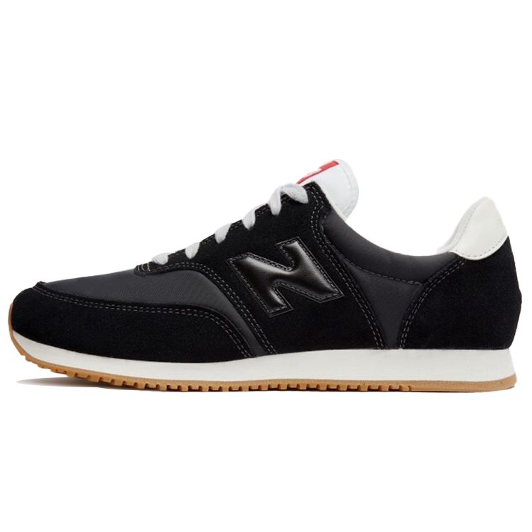 New Balance NB Comp 100 Suede Fabric Synthetic Leather Low-Top Marathon Running Shoes Unisex Sneaker Black MLC100YG