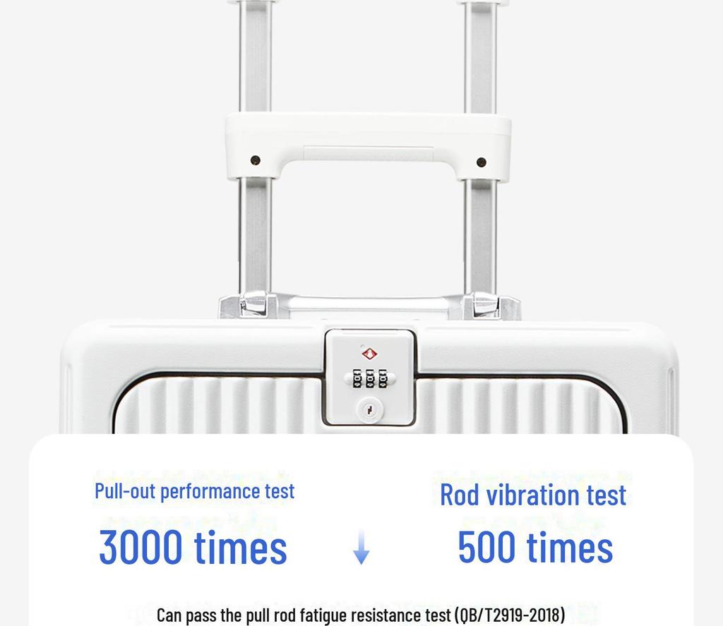 Yongsheng 20" Aluminum Frame Cabin Trolley with Anti-Fall Lock