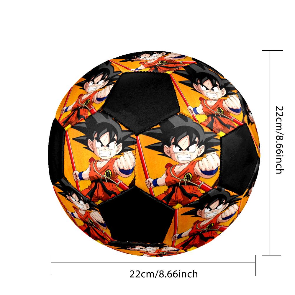 DRAGON BALL Indoor Soccer Ball Colorful Machine Stitched PVC Size 5 Team Training Competition Ready Durable High-Bounce Cool Sports Gift