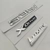 ABS 3D Chrome Car Trunk Letters 528i 535i 540i Luxury Line Xdrive Emblem Logo Sticker For BMW E60 E34 F10 G30 E39 Accessories