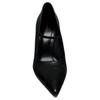 Zara AO Yes X  Sheepskin Leather Elegant Versatile High Heels Women Shoes Black 11817510-38