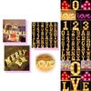 Light Birthday Happy Led Digital Color Lights Emitting Romantic Scene Decorative