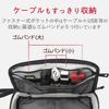 ELECOM Travel Gadget Business Small Item Pouch, Pouch, Bag-in-Bag, Travel, Trip, Storage, Organizer, Navy, BMA-F01XNV