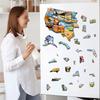 Magnetische Puzzle-Sticker mit den 50 Bundesstaaten der Vereinigten Staaten, mit Reisebezug . PVC Magnetische Puzzle-Aufkleber.