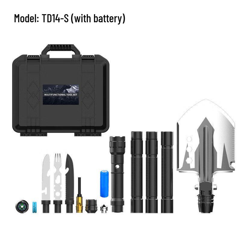Multi-function Engineer s Shovel Axe Emergency Kit