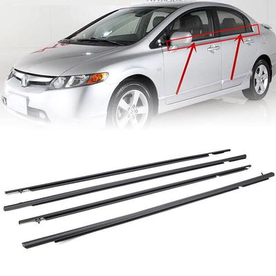 4 Buc. Garnitură Moldură Geam Auto Etanșare Parbriz Potrivire Pentru Honda Civic Sedan 06-11