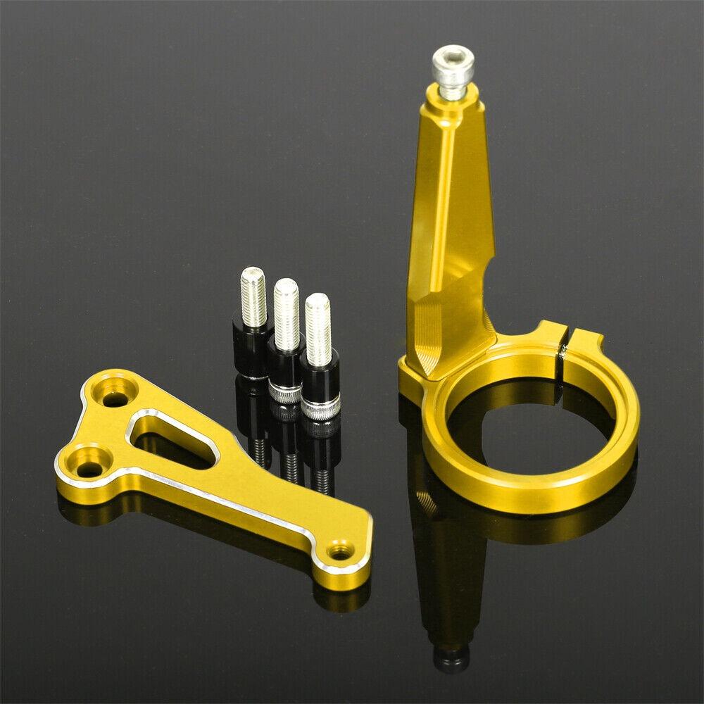 For HONDA MONKEY 125 2018-2024 CNC Front Steering Damper Stabilizer Mounting Bracket Grip
