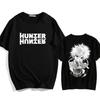Japanese Anime HUNTER×HUNTER T-shirt Men Kawaii Harajuku Manga Graphic Printed Killua Zoldyck Tops Tees Shirt Short-Sleeves Summer Tshirts
