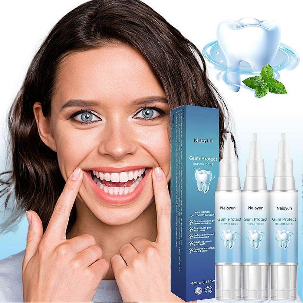 Dentizen Gum Shield Therapy Gel, 1-3x Concentrated Formula for Gum Repair, Deep Cleaning Gums, Teeth Whitening Essence Pen, Oral Care Treatment