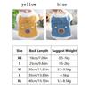 Fournitures pour animaux de compagnie Ours Doux Motif Vêtements pour Chien Confortable Élégant Manteau en Coton pour Animal de Compagnie Peut Tirer Chaud Gilets Chauds pour Animaux Schnauzer