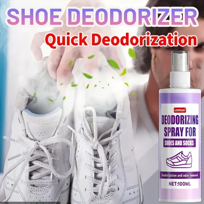 Shoe Deodorant Spray, Fresh Scent Quickly Eliminates Odors, Fast Absorption, Long-Lasting Fragrance, Keeps Fresh All Day