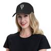 Punk Psi Psychologie Logo Baseballová Čepice pro Ženy Unisex Prodyšná Psycholog Učitel Dárek Táta Klobouk Venkovní Snapback Čepice