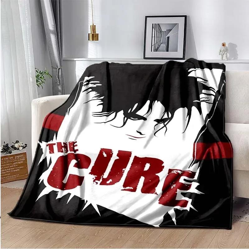 The Cure Sports Deka, Lehká Teplá Izolace Pohovka Postel Kancelář Auto Chrániče Kolen Deky, Decke, couverture, stragulum