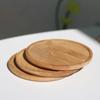 1Pc Bamboo Tea Coffee Cup Pad Placemats Decor Walnut Beech Wood Coasters Durable Heat Resistant Square Drink Mat Bowl Teapot Pad
