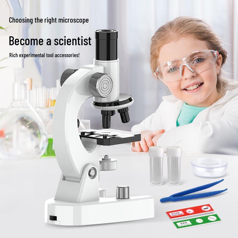 Kinder Doppelhelix Mikroskop: Pädagogisches Physik- & Biologie-Spielzeug für Grund- & Mittelschüler